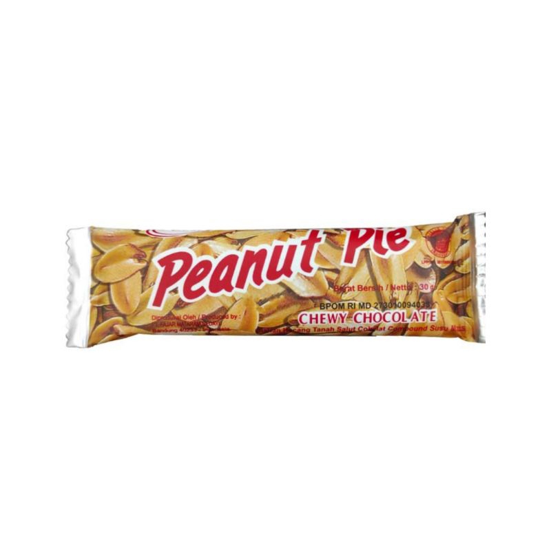 

[ 3 Pcs ] L'agie Peanut Pie Chewy Chocolate 30gr