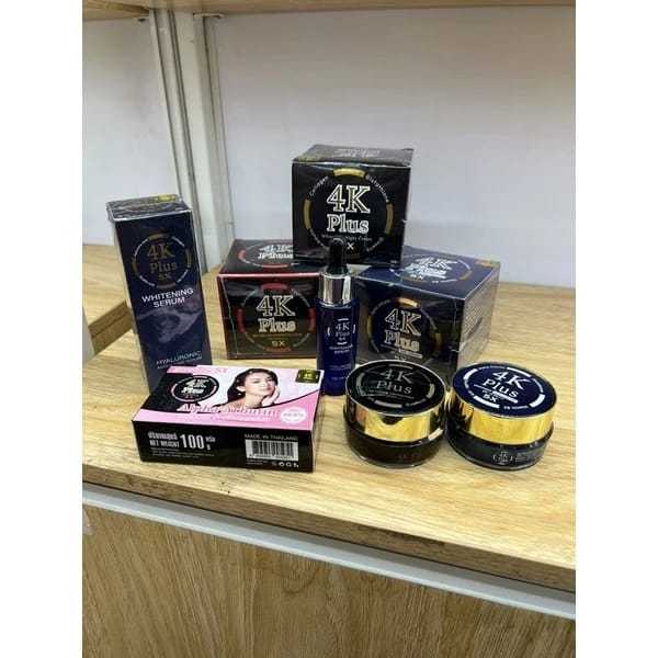 mukena.yuna COD ready Cream 4K Plus Whitening Day Cream SPF 15 PA++ cream wajah kecantikan