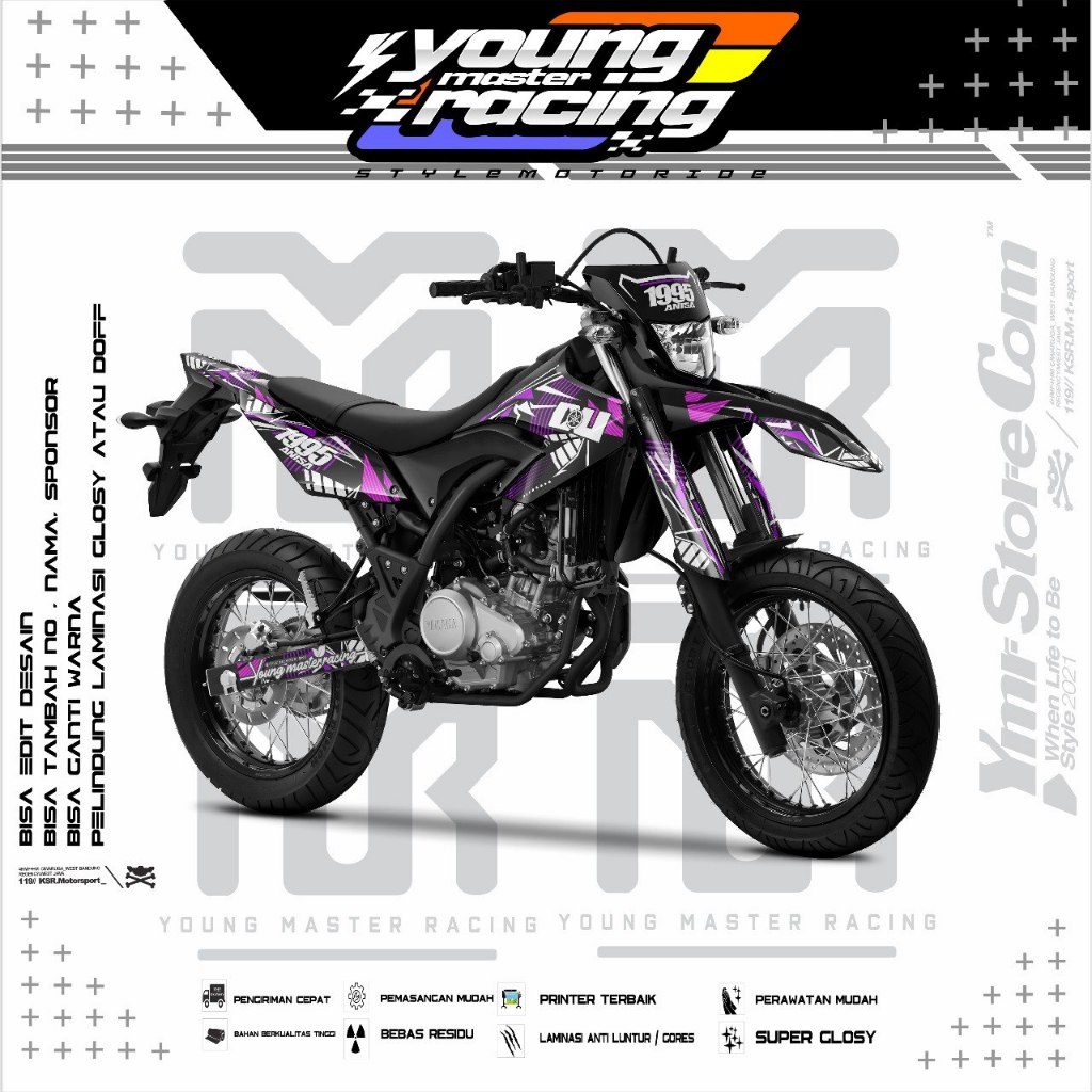 decal wr 155r | yamaha wr 155r | supermoto wr | FULL BODY | DECAL CUSTOM