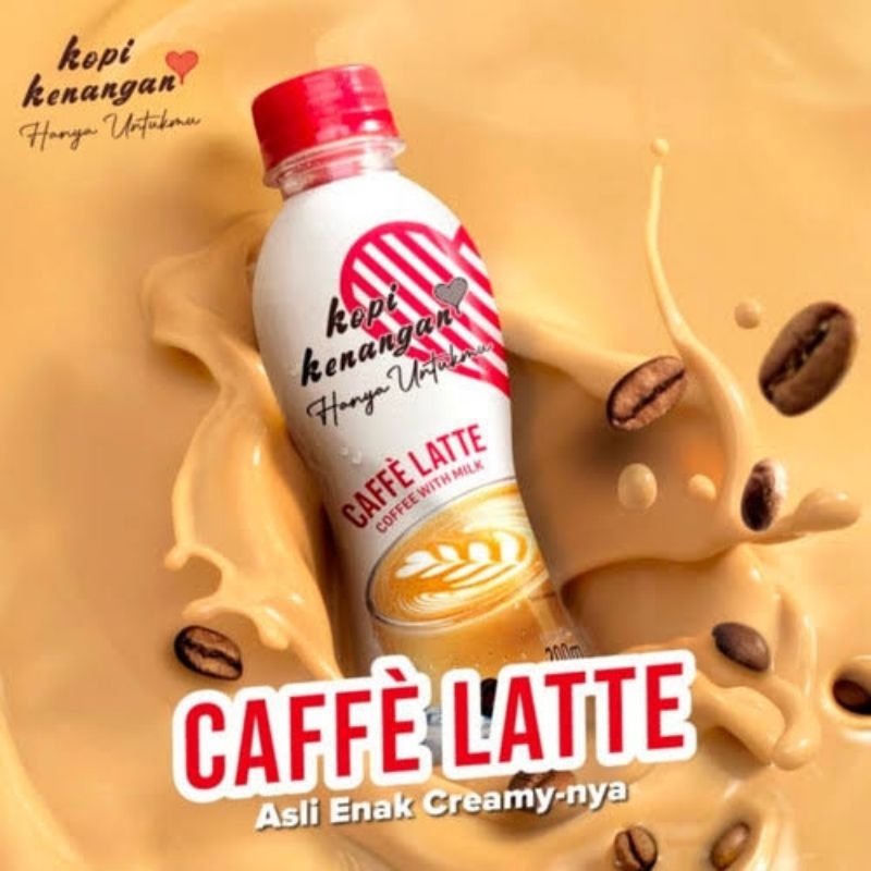 

Kopi kenangan caffe latte botol 200ml