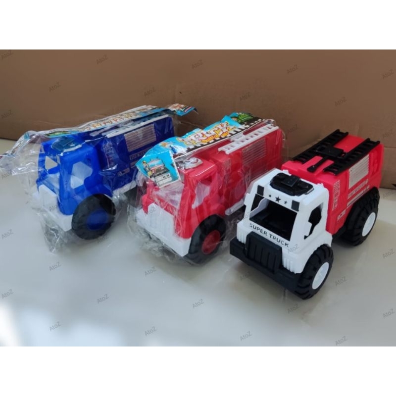 AK90 TRUCK DAMKAR, Mainan Truk Pertolongan. AK 90