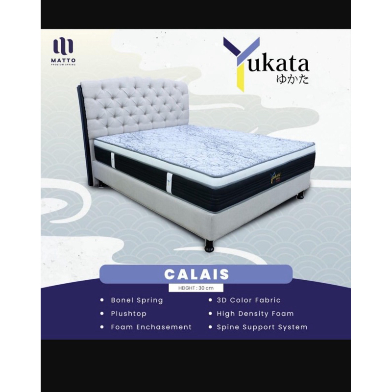 SPRING BED YUKATA CALAIS ( KASUR SAJA )