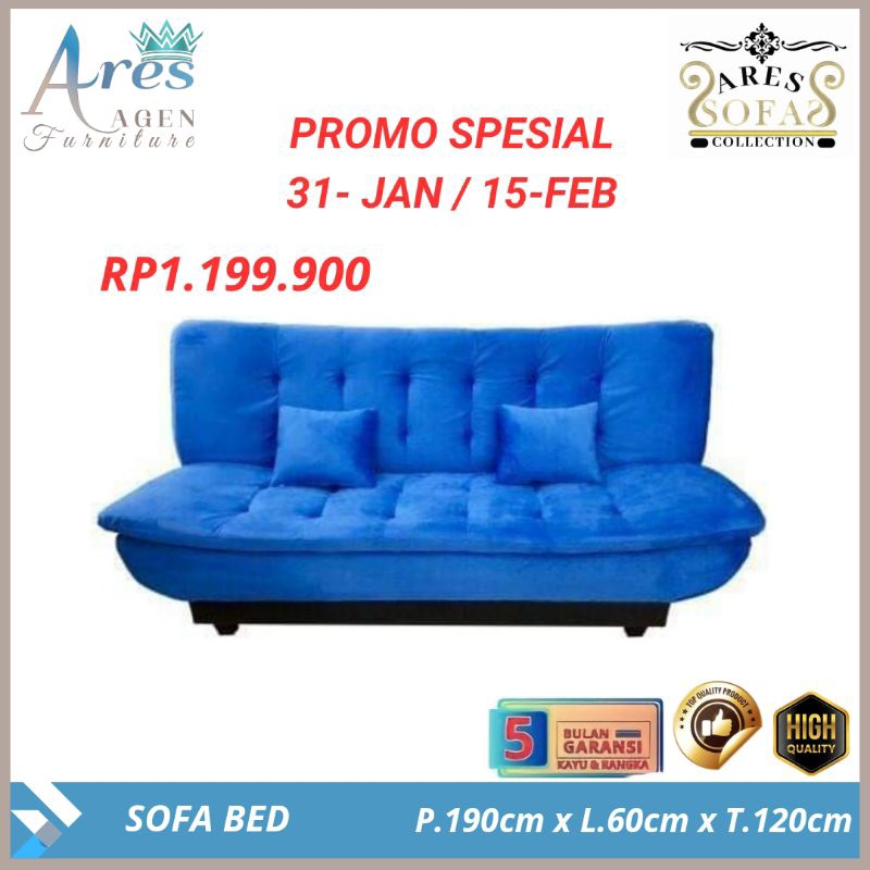 Sofa bed sofa lipat sofa santai kursi santai sofa murah Tegal