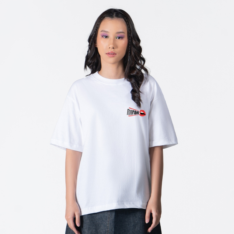 Roofair Tshirt White - Whatever