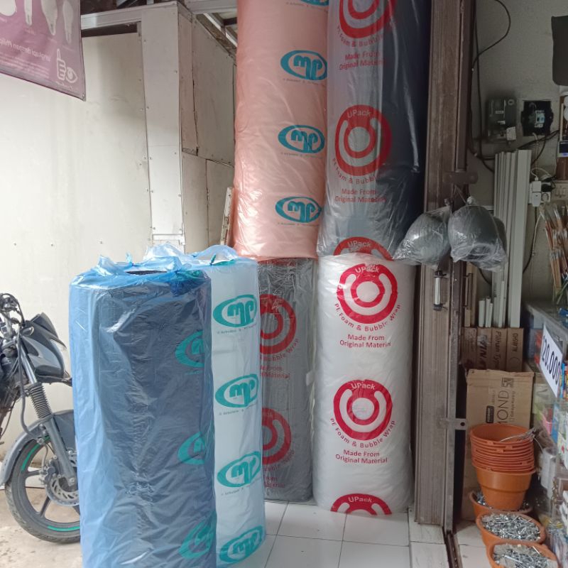 

buble warp packing MP UPACK HITAM BENING 1 roll 50m x 1,25m