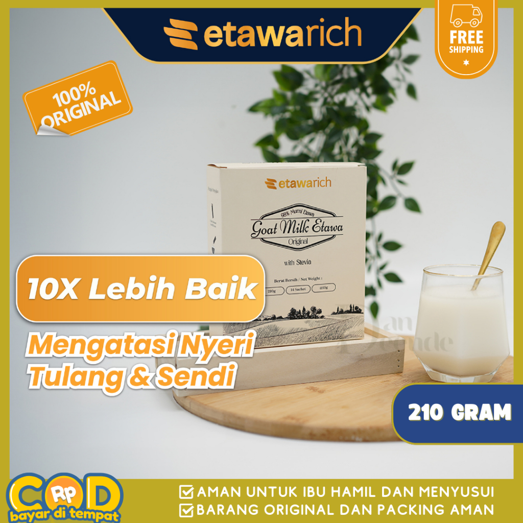 

Etawarich Susu Kambing Etawa Asli 100% Untuk Menjaga Kesehatan Jantung