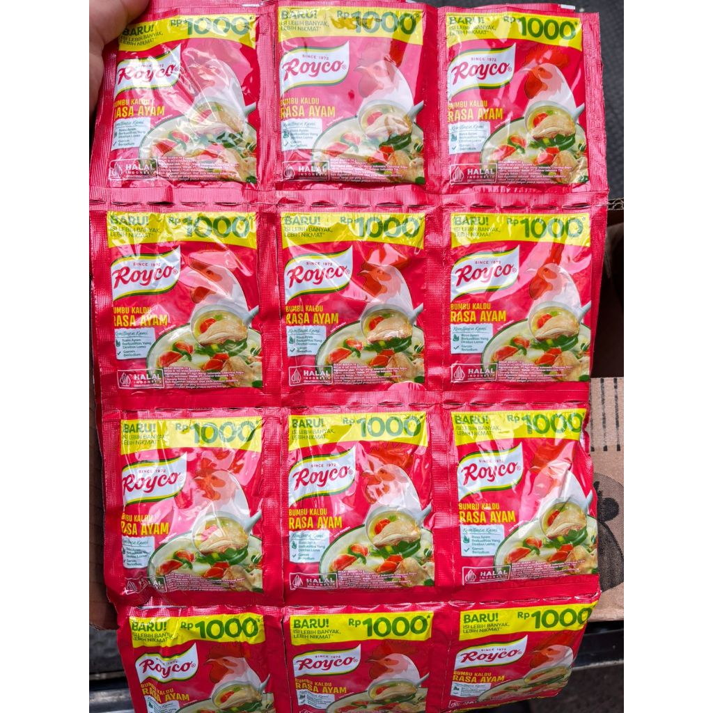 

Royco Bumbu Kaldu Rasa Ayam Renceng Sachet 16gr