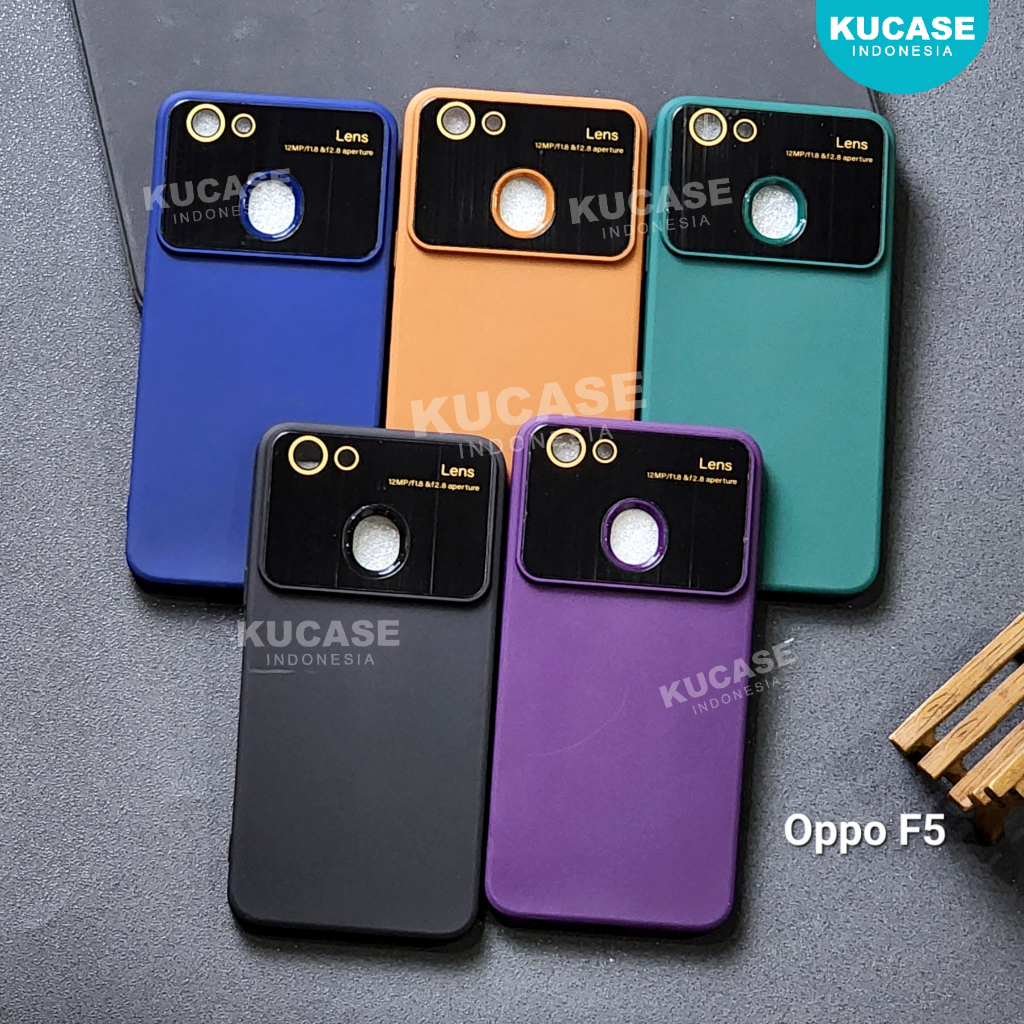 Case Softcase Warna Macaron Big Lens Case Oppo F5 Oppo F7 Oppo Reno 6 5G Oppo Reno 7 5G Oppo Reno 5 