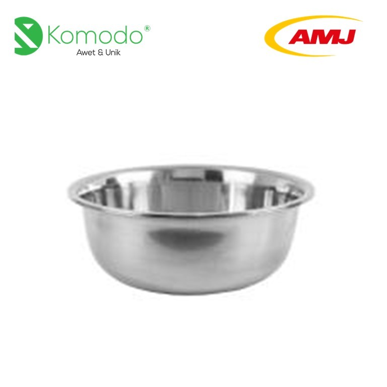 KOMODO Baskom Stainless Baskom Umum 24 Cm