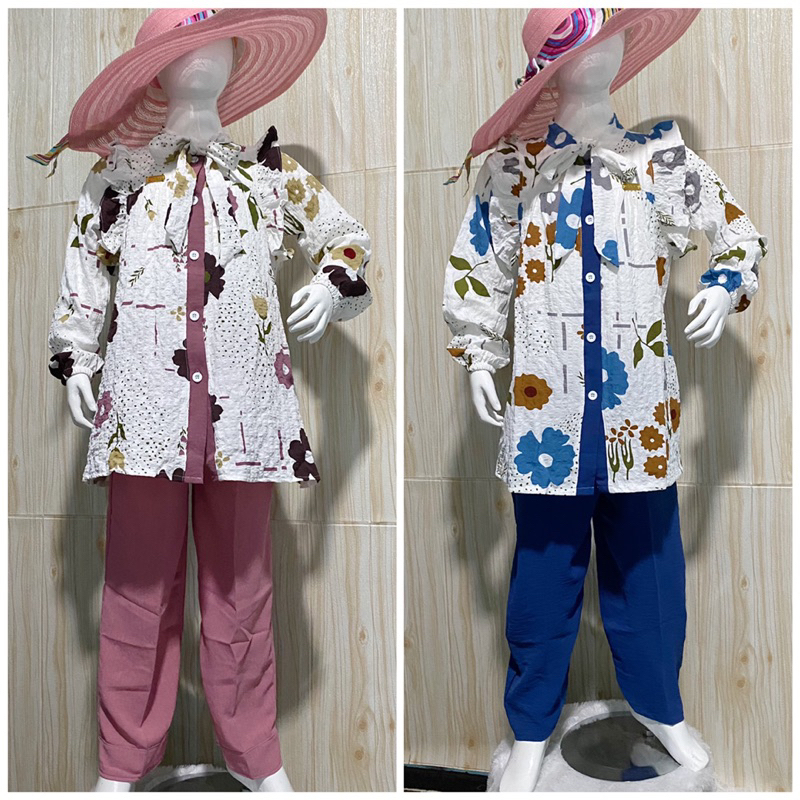 SETELAN ANAK PEREMPUAN | ONE SET CRINKLE ANAK ARSYLA | REMAJA | ANAK TANGGUNG | ONNE FASHION | MEDAN