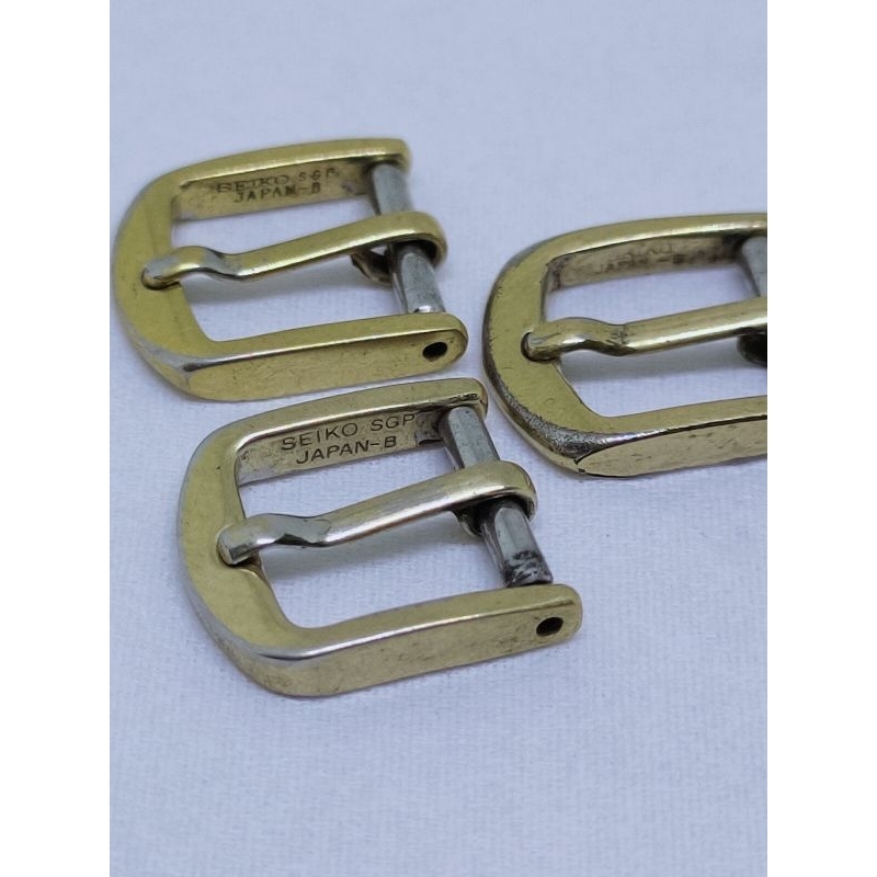 Seiko original buckle strap 9mm pengait leatherstrap jam tangan antik seiko japan ladies watch vinta