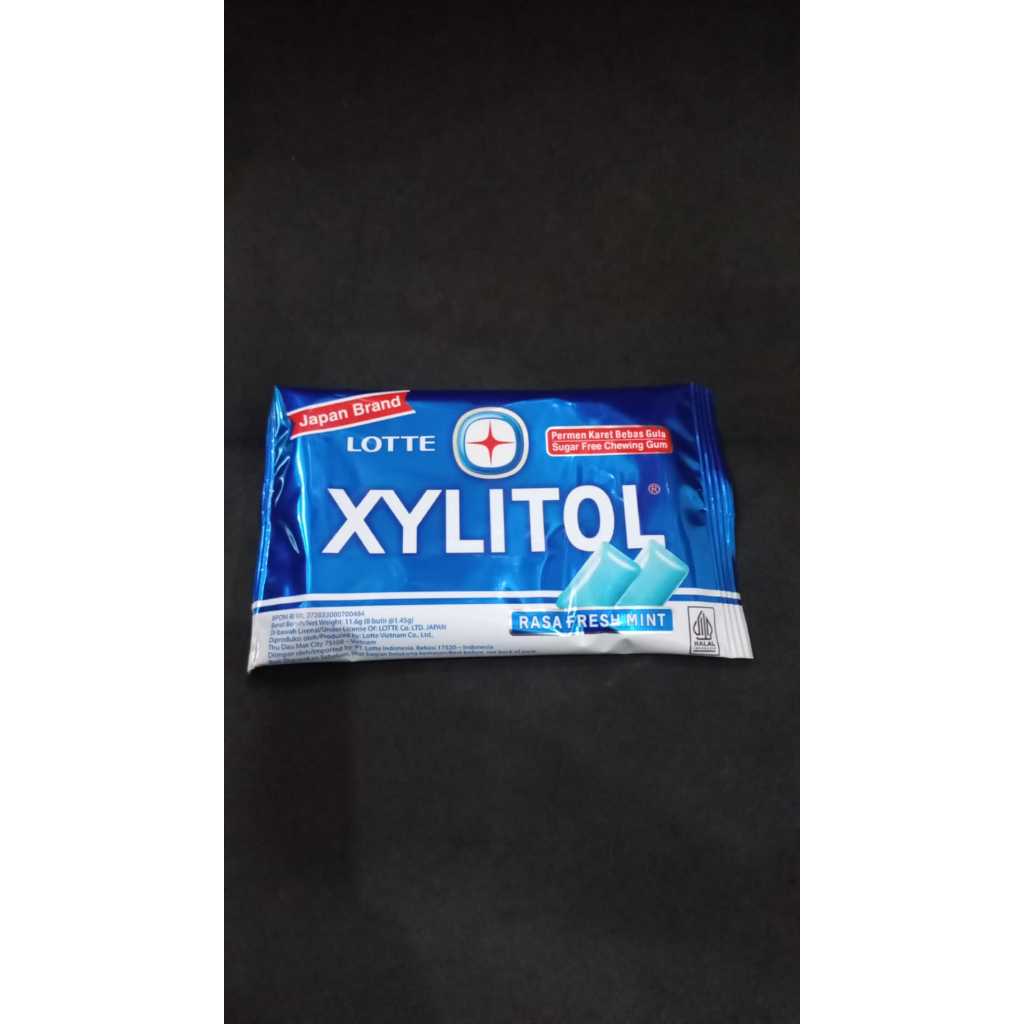 

LOTTE XYLITOL FRESH MINT 11.6G