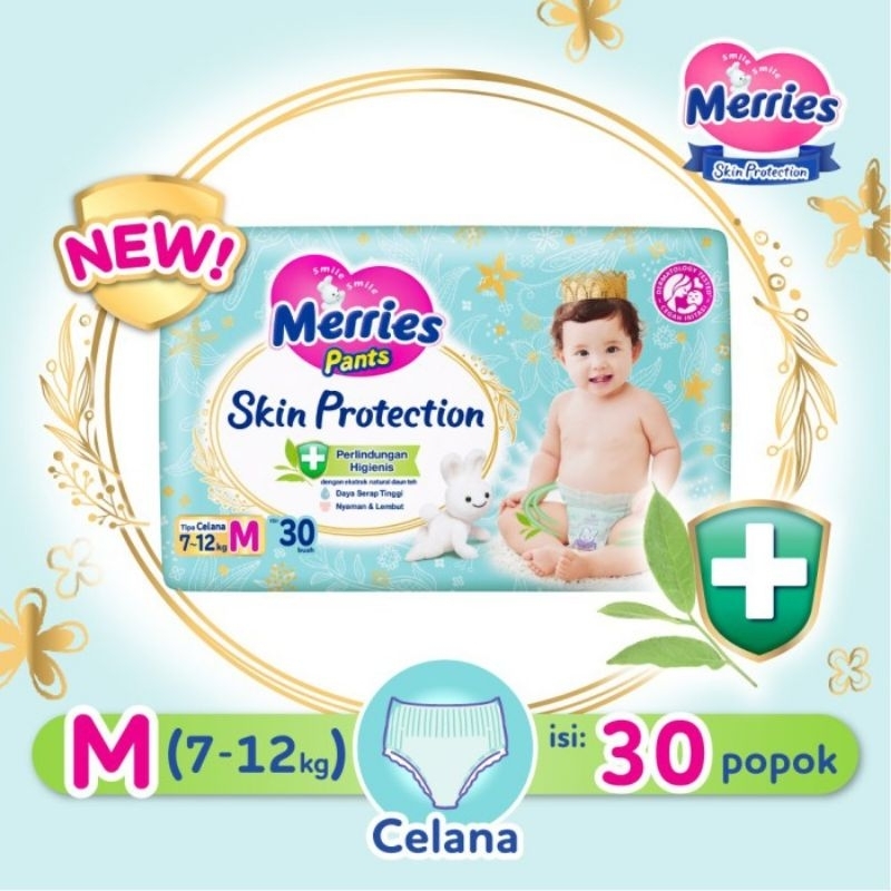 MERRIES SKIN PROTECTION TIPE CELANA M30/L26/XL22