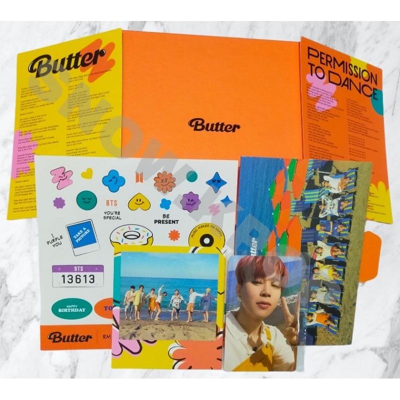 (UNSEALED) BTS BUTTER PEACH