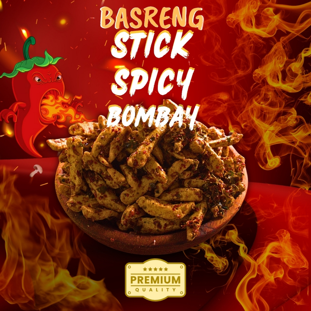 

BASRENG STICK SPICY BOMBAY PEDAS MANIS (1KG CIKRUH)