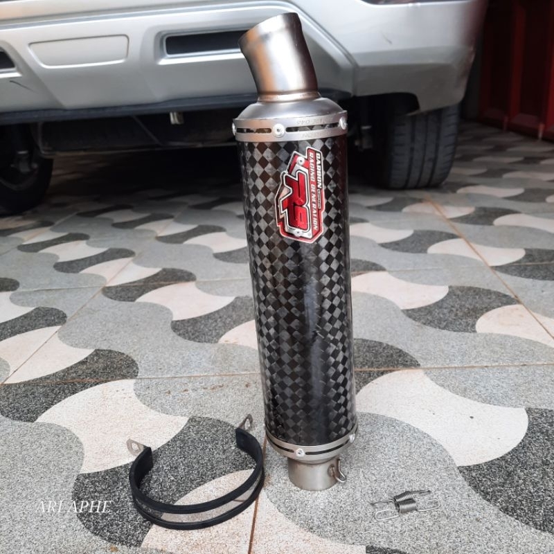 Slincer silincer knalpot r9 aragon carbon original