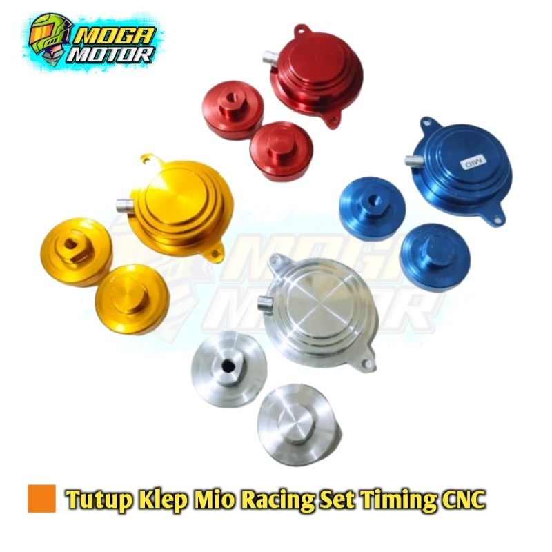 Tutup Klep Mio Racing Set Tutup Timing Mio Bahan CNC