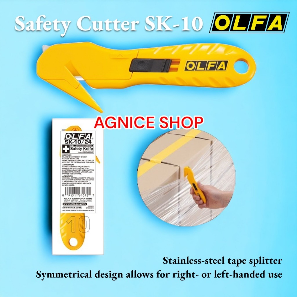 

Olfa Cutter Safety SK-10 Pemotong Tali Strapping PP