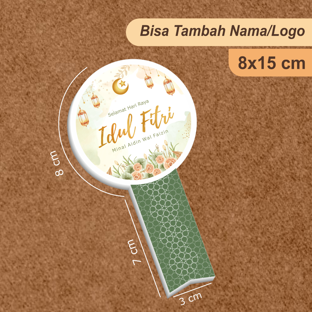 stiker toples kue kering tema lebaran (isi 30 stiker) design 2