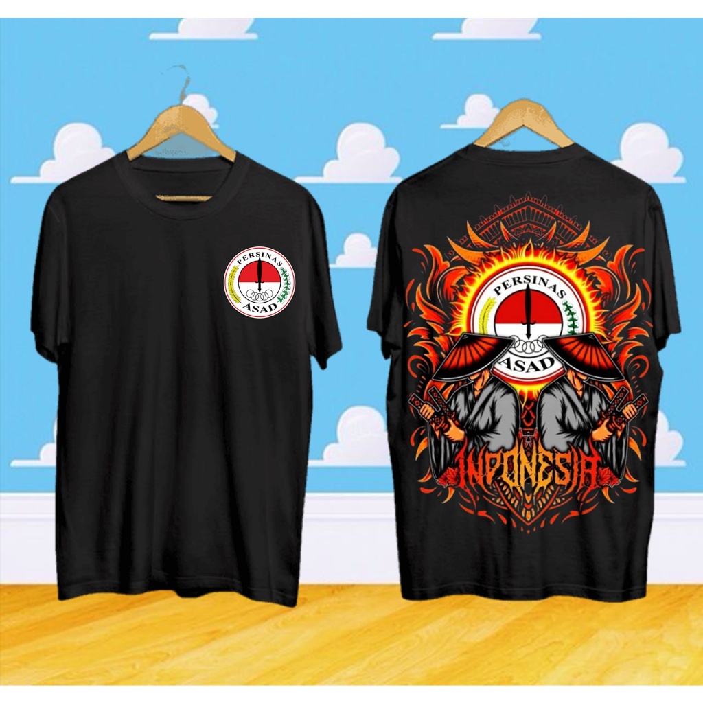 Kaos Persinas  "  ronin  " ASAD 1993 Tshrit Fighter Indonesia  jokam jamaah oke LDII 354 murah