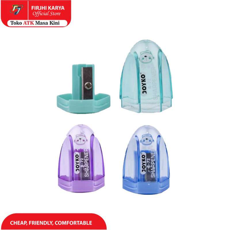 

Rautan Pensil Anak B-72/Sharpener B-72/Serutan Pensil Joyko B-72