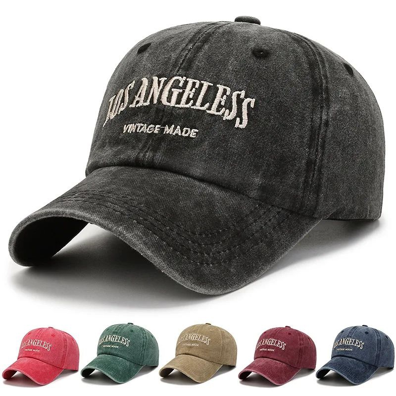 Topi Baseball Vintage Los Angeles Import_Topi Baseball Pria dan Wanita Unisex_Baseball Cap_Topi Vint