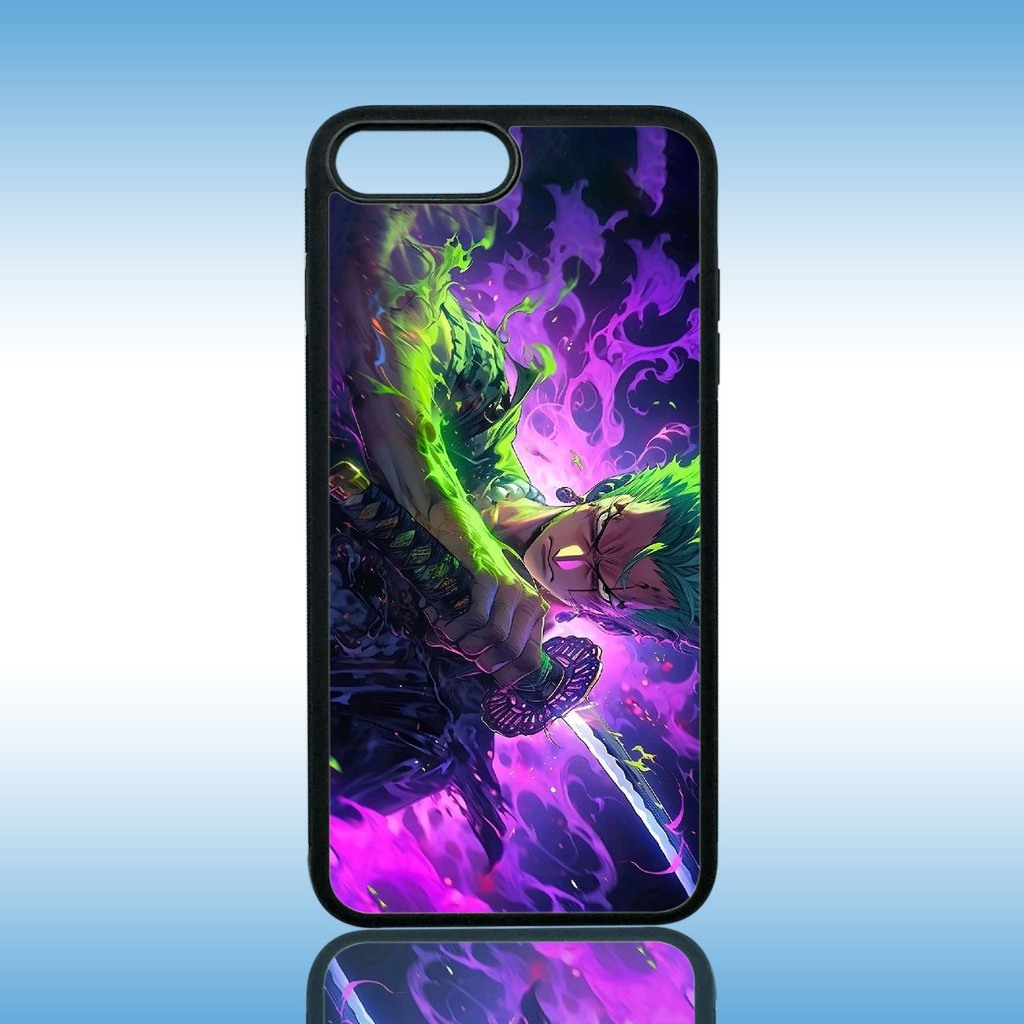 Case IPhone 7 Plus - Casing Hp IPhone 7 Plus ( Roronoa Zoro ) Silikon Hp IPhone 7 Plus - Softcase Gl