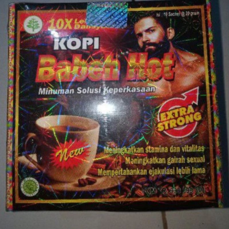 

Kopi Babe Hot Original 1box isi 10 sachet