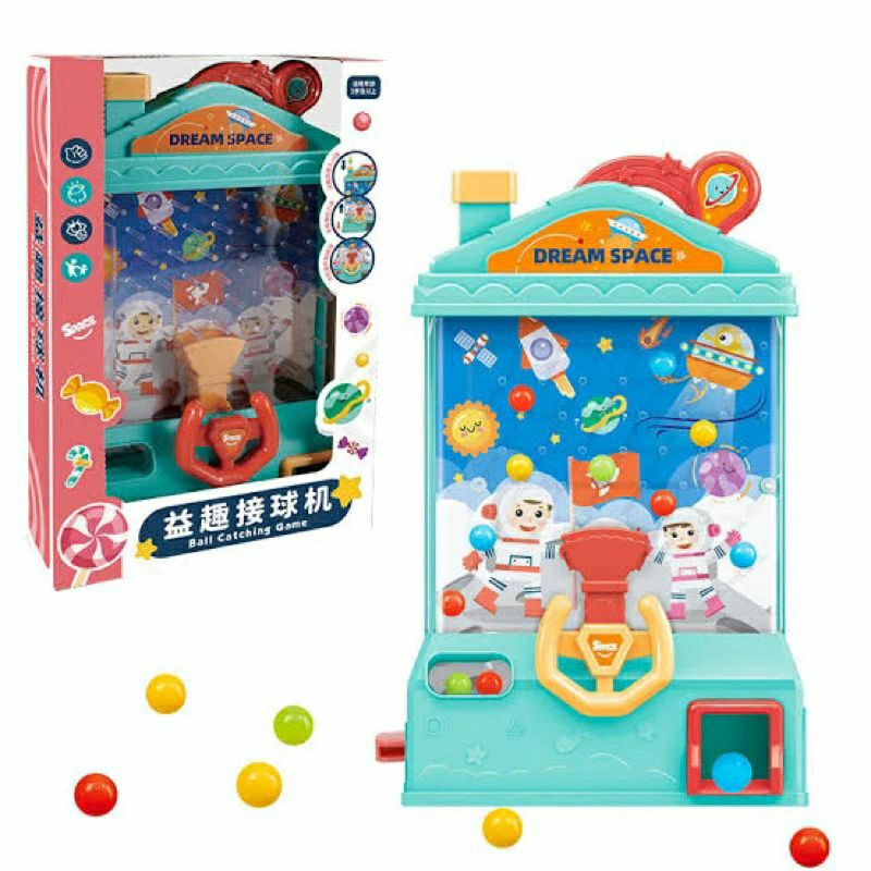 MAINAN PINBALL MACHINE TANGKAP BOLA