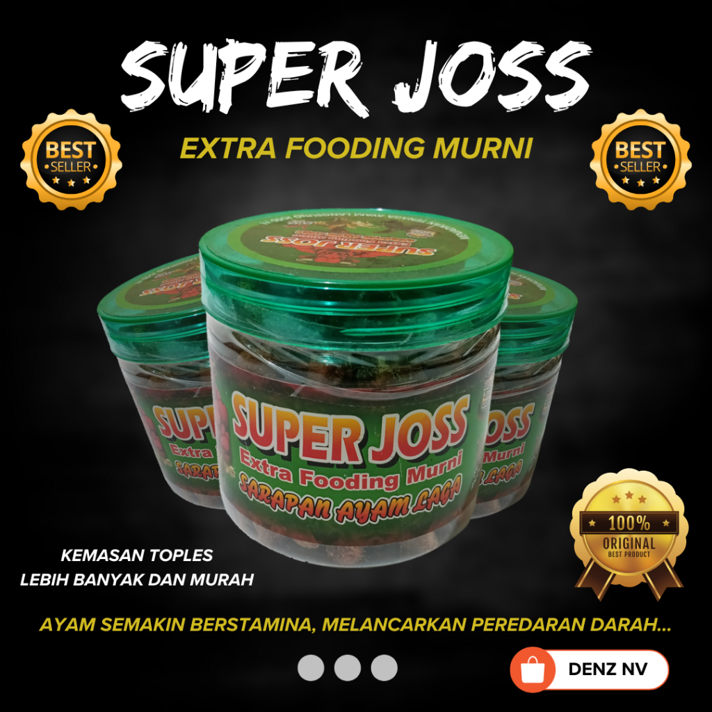 Extra Fooding Murni Ayam Super Joss 100% Original