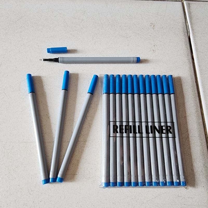 

Refill/ Isi Pulpen Zebra Prestige Fineliner Biru 0.8mm