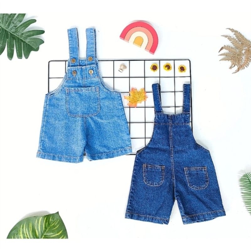 Overall anak overall jeans monyetan anak baju kodok