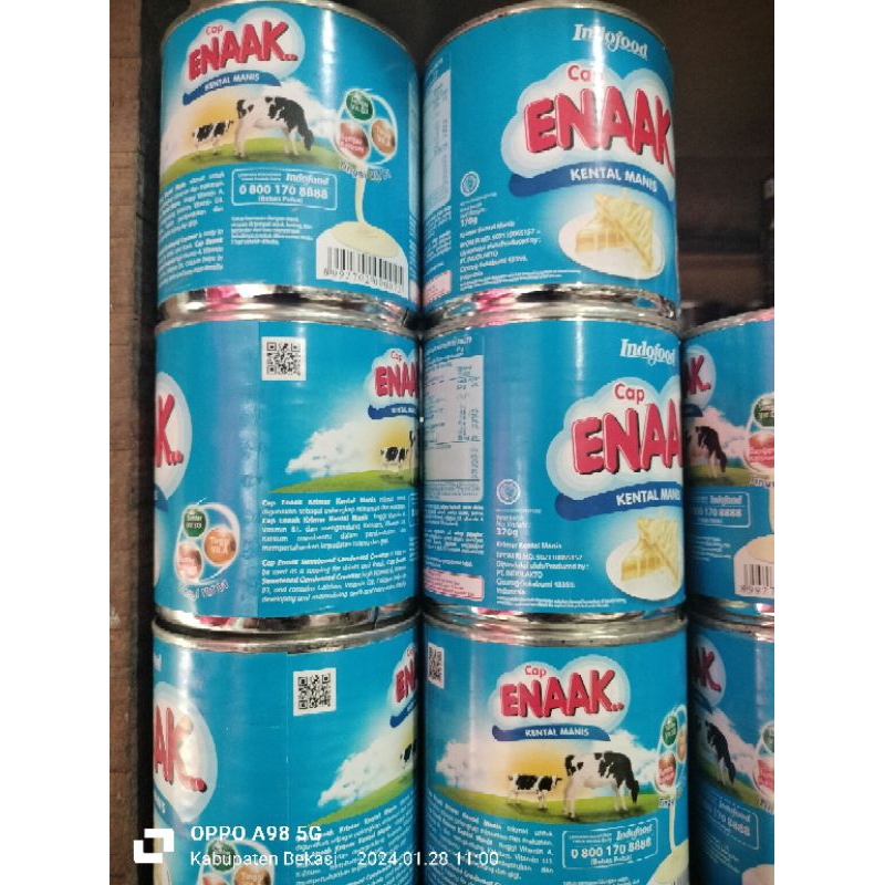 

susu kental manis enak kaleng putih