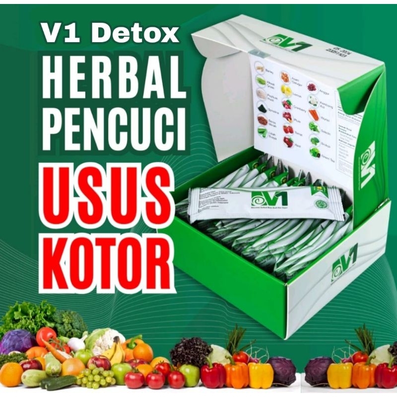 V1 Detox Usus Kotor|Detox Usus Kotor|Detox Usus|Pelancar BAB|Pembersih Usus dan Detoksifikasi|Detok|