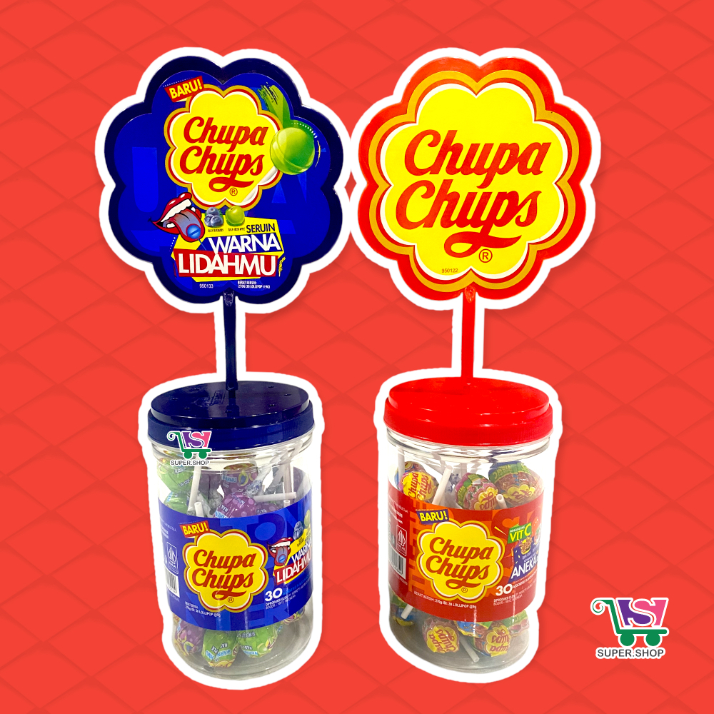 

Chupa Chups Permen Lollipop Loli TOPLES (isi 30 pc)