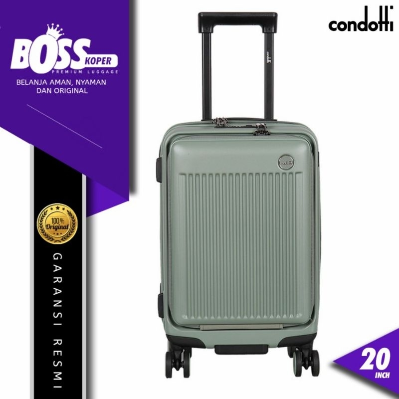 Koper Laptop CONDOTTI 20 inch Kabin/Cabin Small TSA Original