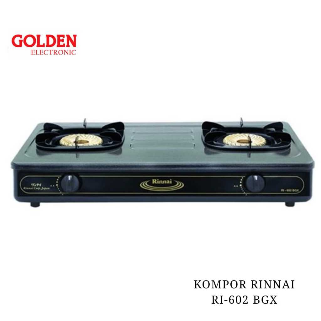 Kompor 2 mata RINNAI RI-602 BGX