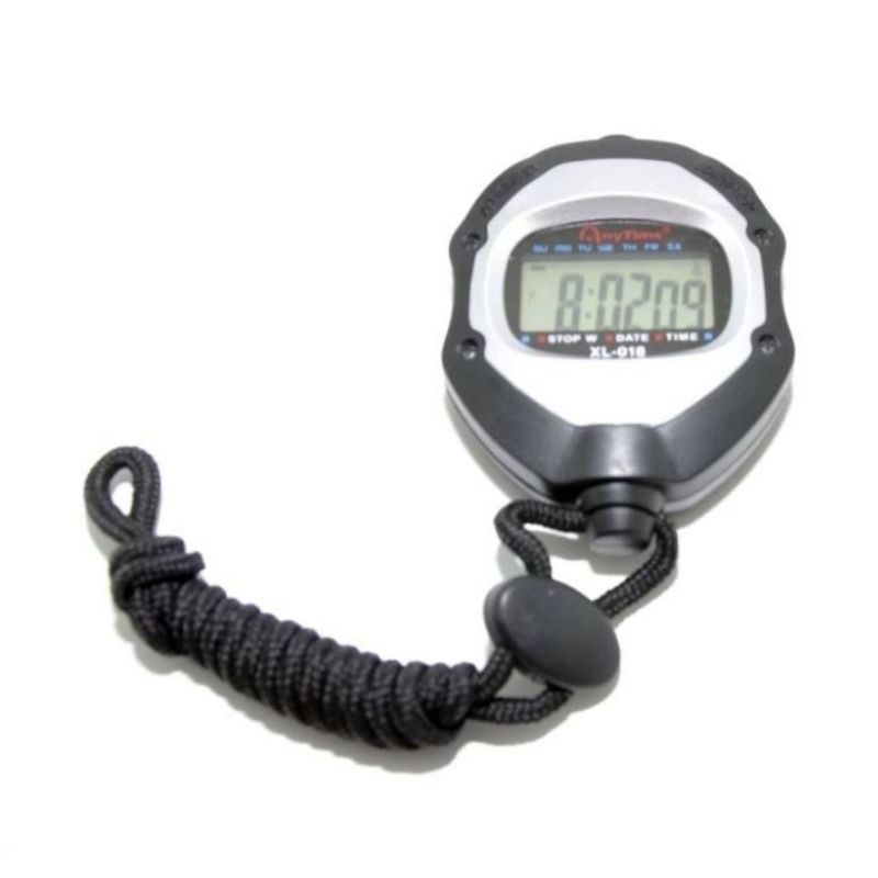Stopwatch Digital Olahraga Stopwatch Profesional Plus Peluit Angka Besar