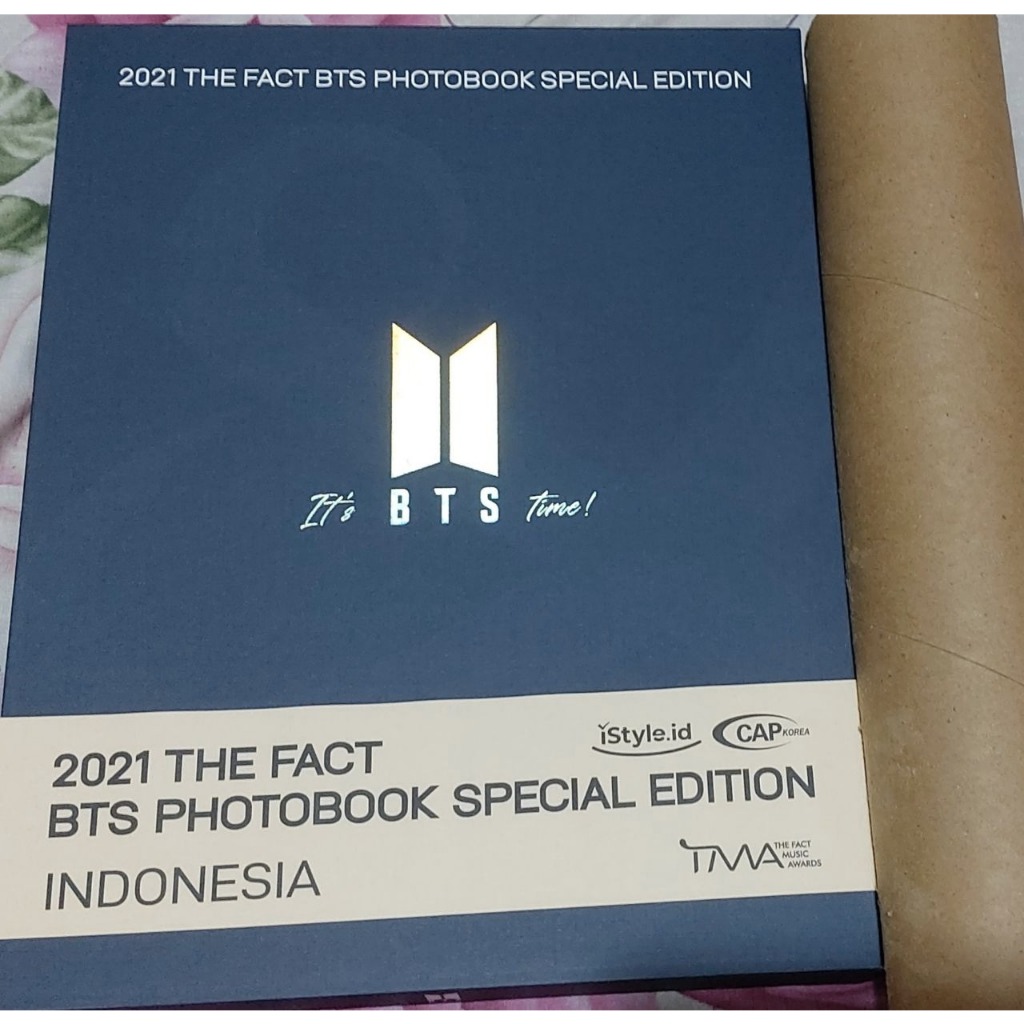 2021 The Fact BTS Photobook Special Edition Indonesia / Rak Akrilik Custom 2021 The Fact BTS Photobo