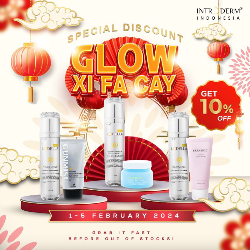 PROMO LODELLA CHINESE NEW YEAR + CICA NABEEYA SLEEPING MASK