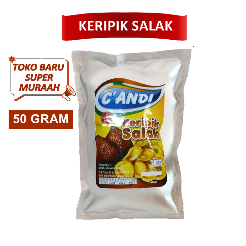 

MURAH KERIPIK BUAH SALAK 50 GRAM OLEH OLEH KHAS BATU MALANG