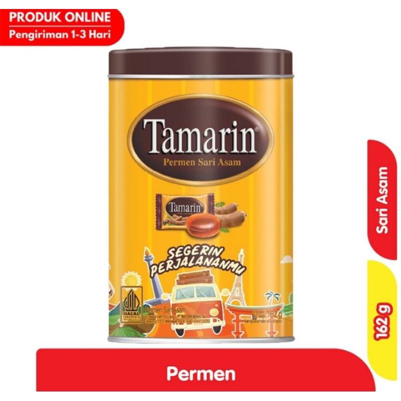 

Tamarin Permen Sari Asam 162 g