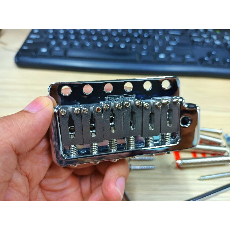 Guitar Tremolo Bridge Wilkinson Stratocaster Vintage Style Full Block