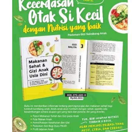 BUKU GIZI ANAK USIA DINI BUKU PARENTING BUKU KESEHATAN