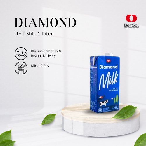 

Diamond UHT Milk 1 Liter (1 Doz) - Barsol Indonesia