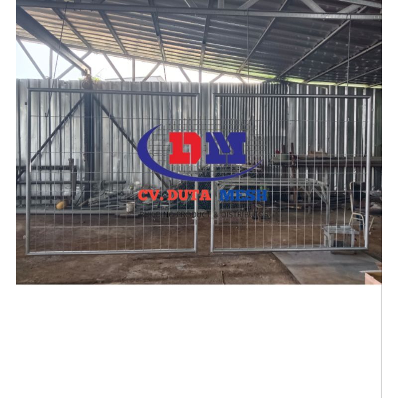pintu ganda pintu pagar brc