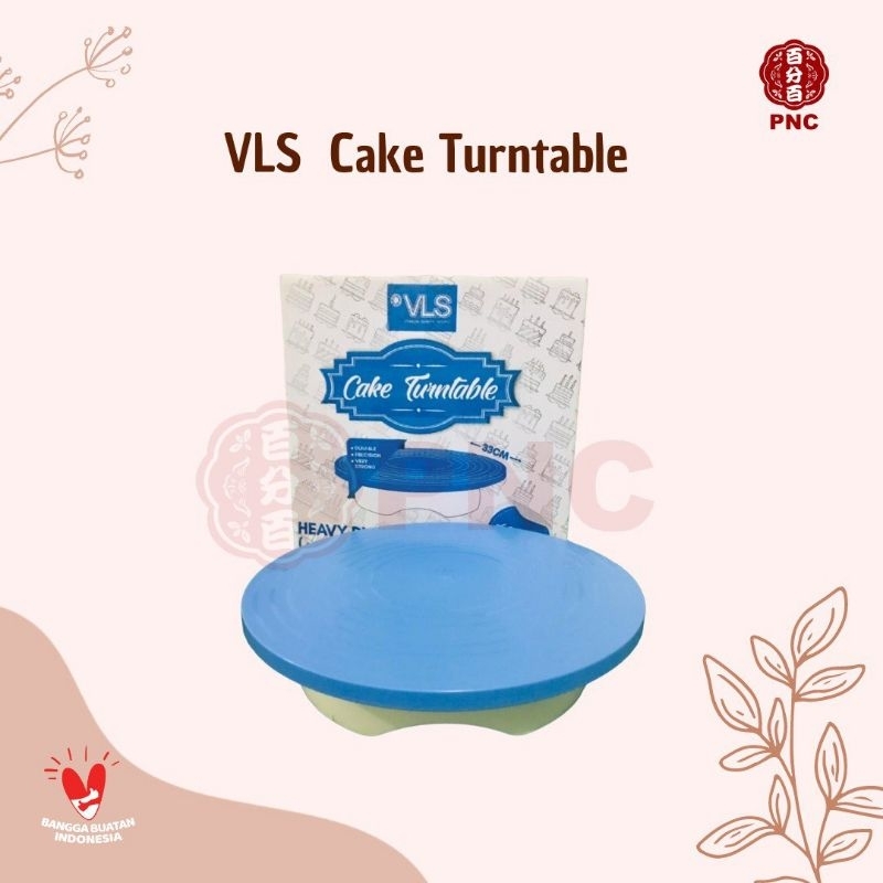 VLS Meja putar decoration cake/dekor cake/Meja putar bahan premium/Decor kue Ulang tahun/Cake Turnta