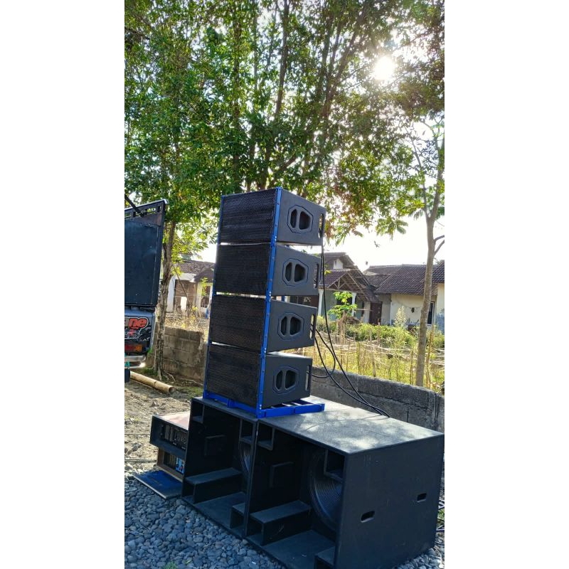 Box Line Array 10 Inch Single finishing