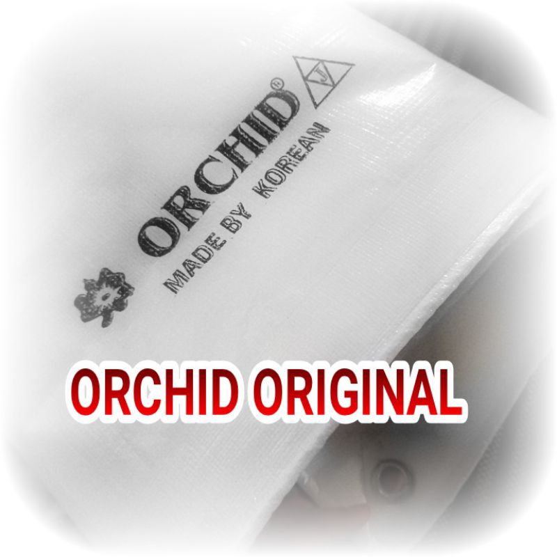 TERPAL ORCHID PUTIH A12 GROMET