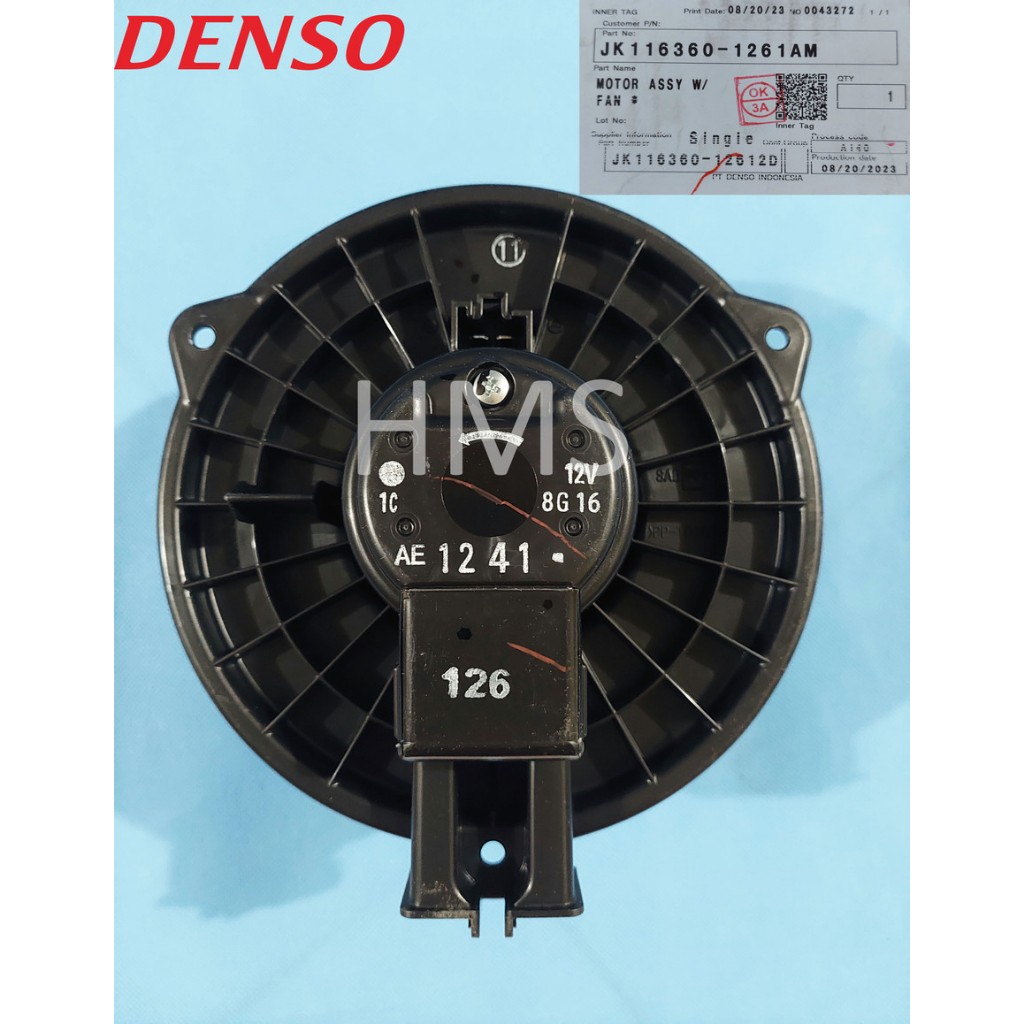 Motor Blower Toyota Innova Belakang Denso Original Assy Kipas AC Mobil